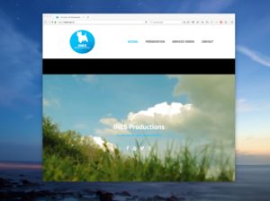 SIte web de INES Productions