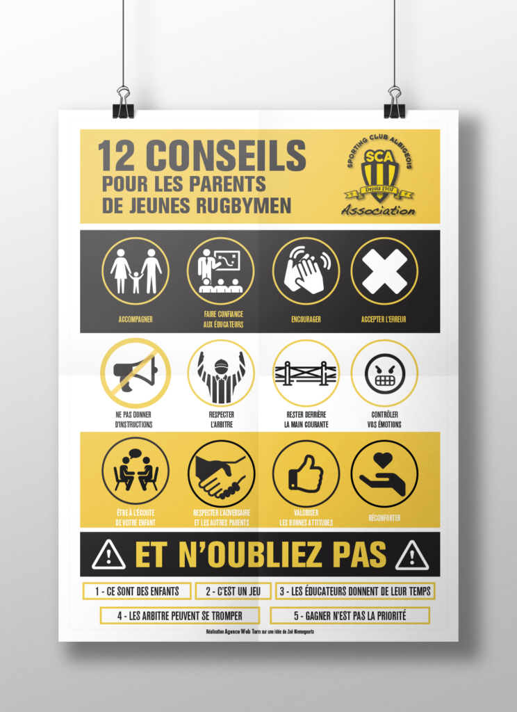 12 conseils pour les parents de jeunes rugbymen